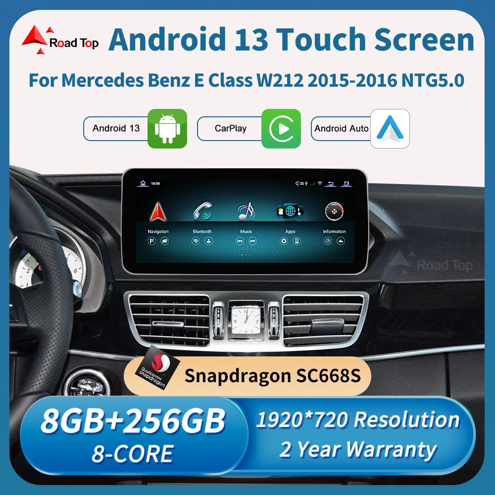 Автомагнитола на Android 13 для Mercedes E Class W212, мультимедийный плеер с экраном NTG5.0, Wi-Fi, GPS-навигацией, для Mercedes E Class, 2015-2016
Автомагнитола на Android 13 для Mercedes E Class W212, мультимедийный плеер с экраном NTG5.0, Wi-Fi, GPS-навигацией, для Mercedes E Class, 2015-2016