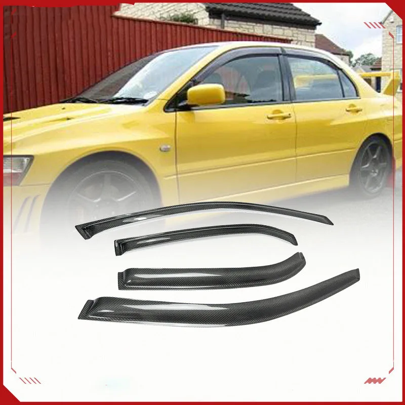 Suitable for Mitsubishi Evolution 7, 8, and 9 modified parts, carbon fiber sun and rain visor, installation of window rain guard
Suitable for Mitsubishi Evolution 7, 8, and 9 modified parts, carbon fiber sun and rain visor, installation of window rain guard