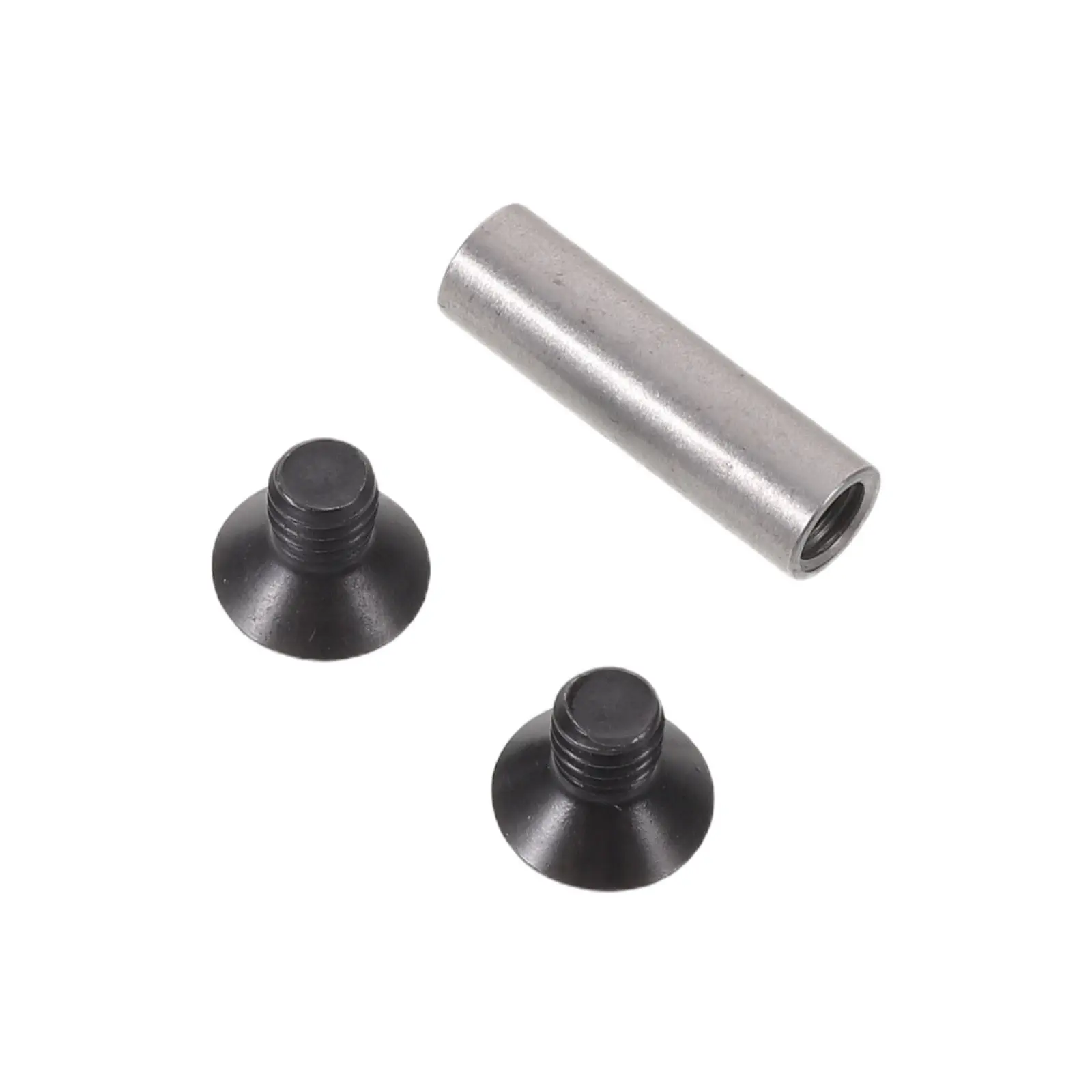 6Pcs Knife Handle Rivets Hex M4 Flat Head Screws Stainless Steel Fixing Rivet Nuts Cutter Handle Bolt Knife Repair Kit