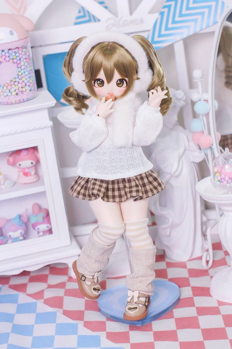 BJD doll clothes suitable for 1/4 1/6 size cute doll clothes set daily short skirt BJD doll clothes doll accessories (6 points)
BJD doll clothes suitable for 1/4 1/6 size cute doll clothes set daily short skirt BJD doll clothes doll accessories (6 points)
