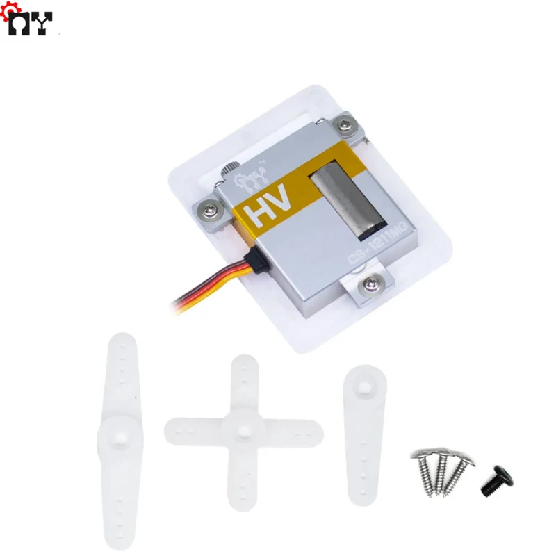 MY Servo CS-1211MG 7,4 В 11 кг Титановые шестерни Бессердечный стандартный цифровой сервопривод для радиоуправляемых деталей вертолета
MY Servo CS-1211MG 7,4 В 11 кг Титановые шестерни Бессердечный стандартный цифровой сервопривод для радиоуправляемых деталей вертолета