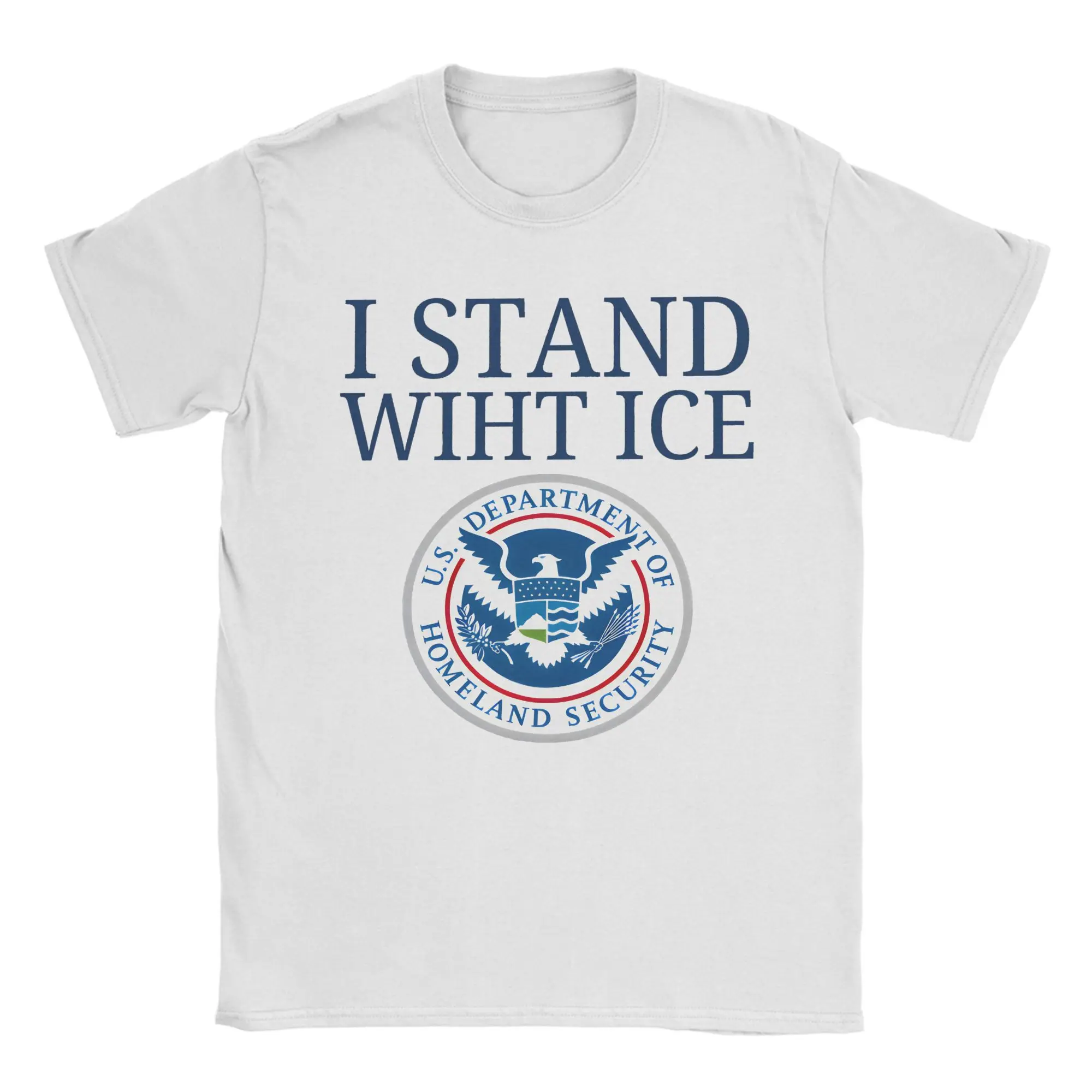 I Stand With Ice T-Shirt Men Funny Pure Cotton Tee Shirt Round Collar Short Sleeve T Shirt Gift Idea Clothes
I Stand With Ice T-Shirt Men Funny Pure Cotton Tee Shirt Round Collar Short Sleeve T Shirt Gift Idea Clothes