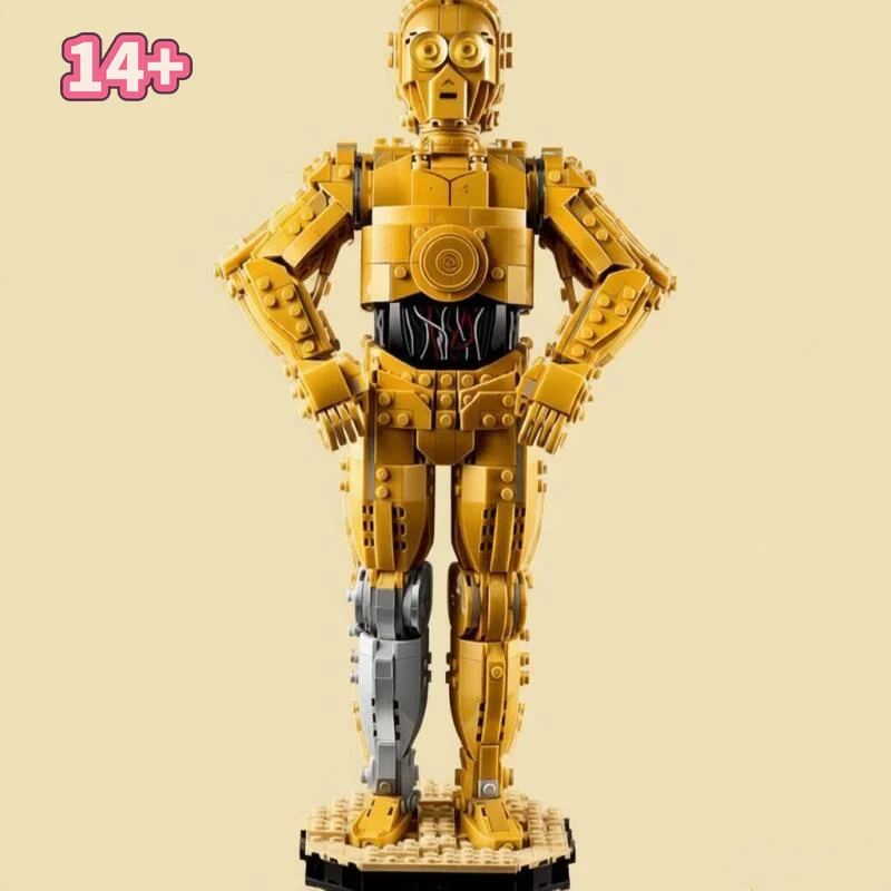2026 Hot 1138pcs 3PO Robot Model Building Blocks 75398 Assemble Bricks Toy For Adults Birthday Holiday Gifts Desktop Decoration
2026 Hot 1138pcs 3PO Robot Model Building Blocks 75398 Assemble Bricks Toy For Adults Birthday Holiday Gifts Desktop Decoration