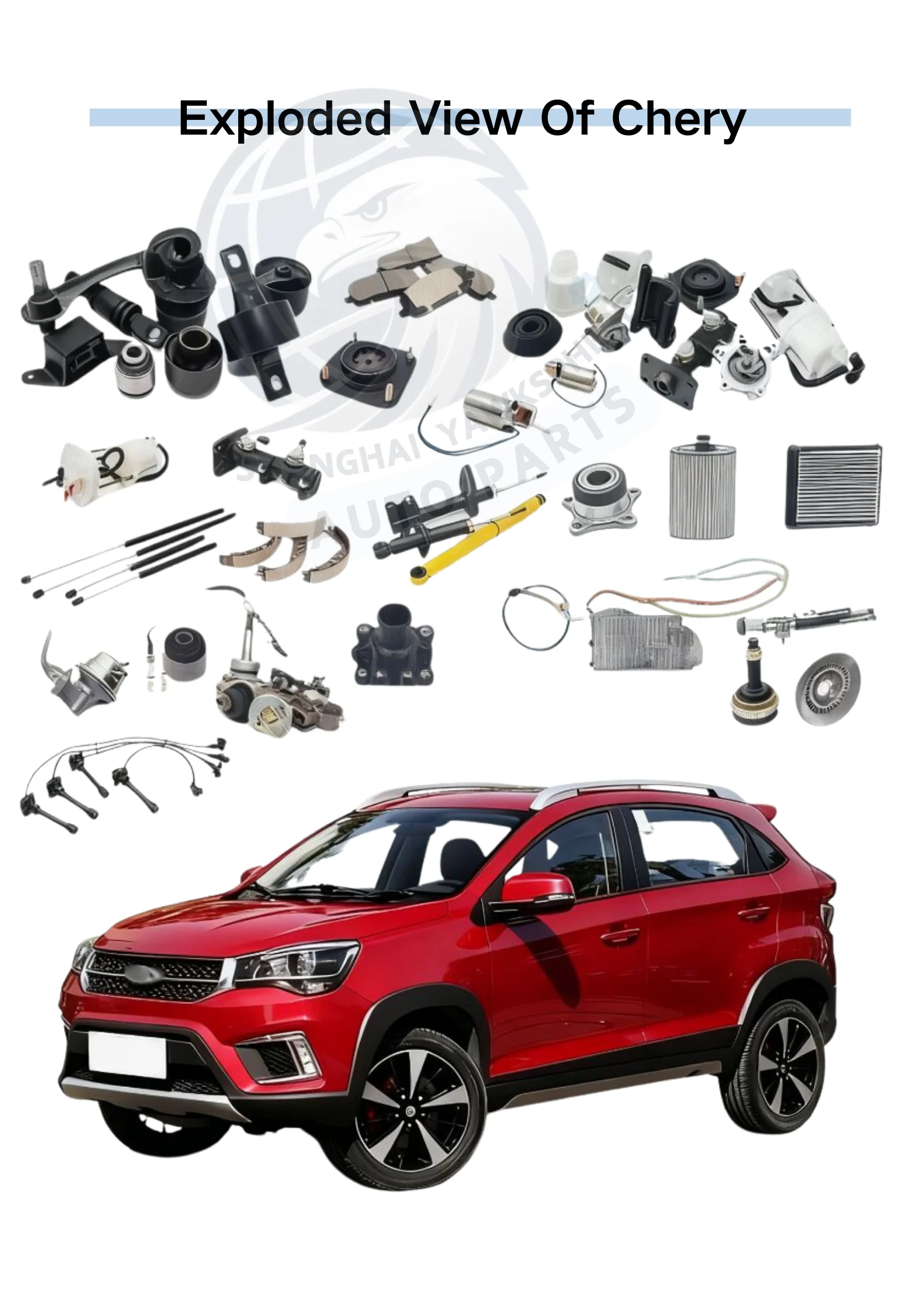 Auto Spare Parts Front Shock Absorbers Assembly with Spring Suspension Parts for Tiggo 7 Pro Tiggo 8
Auto Spare Parts Front Shock Absorbers Assembly with Spring Suspension Parts for Tiggo 7 Pro Tiggo 8