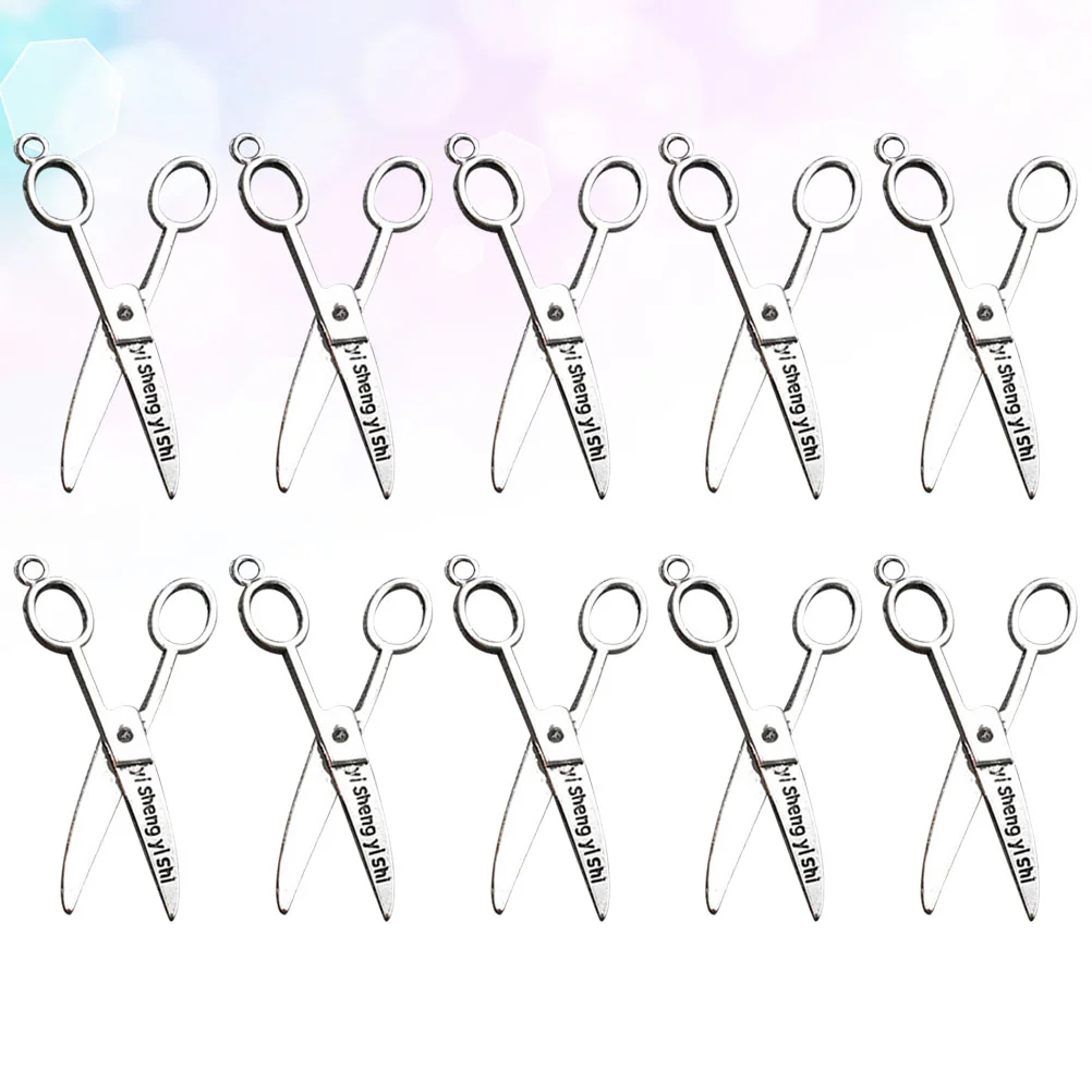 40pcs Silver Scissors Styling Pendant Mini Scissors Charms Alloy DIY Jewelry Making Material Accessories for Necklace Bracelet(2
40pcs Silver Scissors Styling Pendant Mini Scissors Charms Alloy DIY Jewelry Making Material Accessories for Necklace Bracelet(2