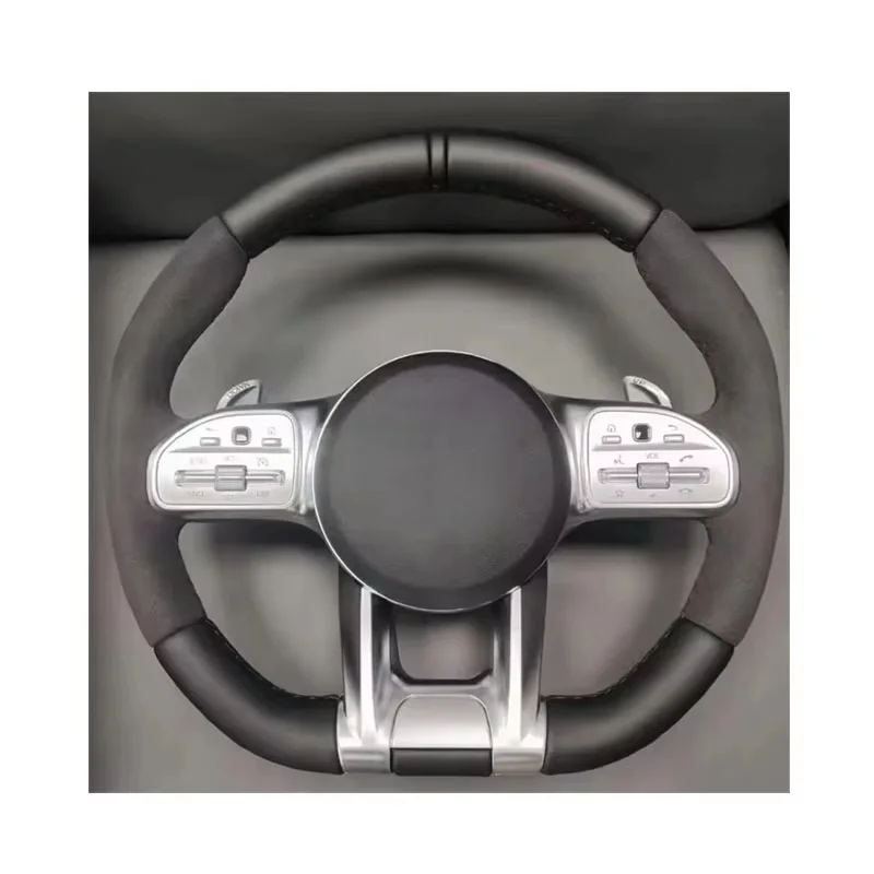 Новый спортивный руль из углеродного волокна PRM для Benz Mercedes AMG a B C E GLS GLA S C63 W205 W204 W213 2012-2021
Новый спортивный руль из углеродного волокна PRM для Benz Mercedes AMG a B C E GLS GLA S C63 W205 W204 W213 2012-2021