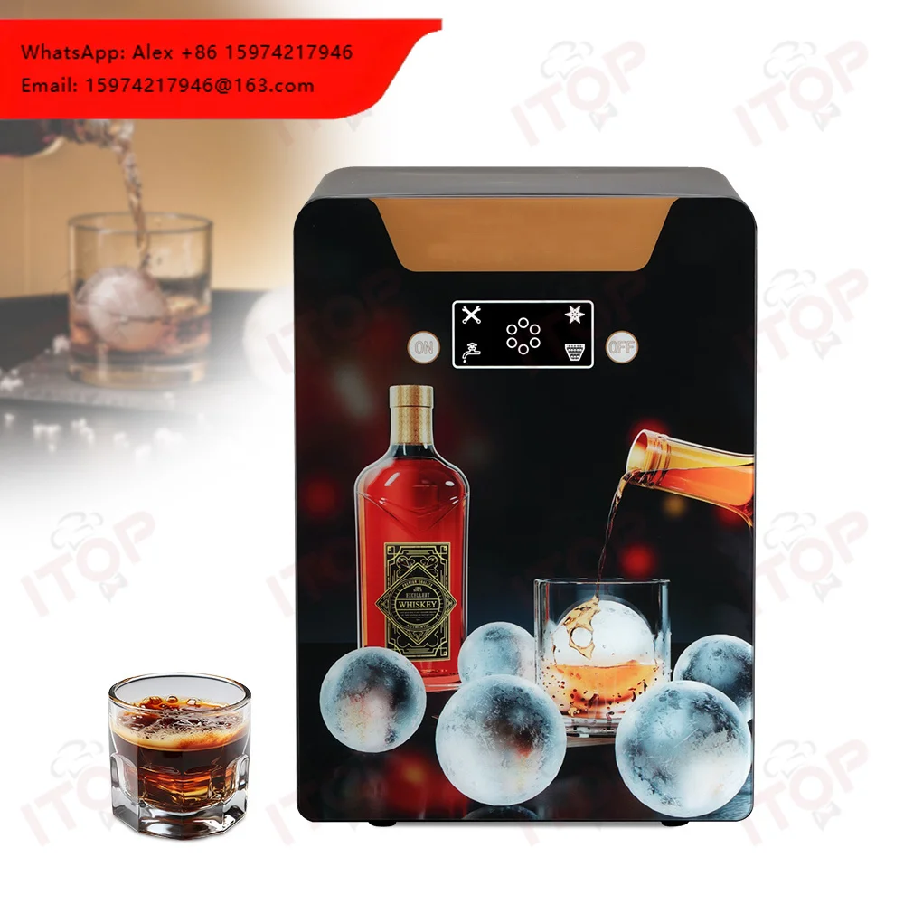 Simple Touch Display Commercial Home Automatic Smart Countertop Ice Making Machine Small Mini Portable Sphere Ice Maker Machine
Simple Touch Display Commercial Home Automatic Smart Countertop Ice Making Machine Small Mini Portable Sphere Ice Maker Machine