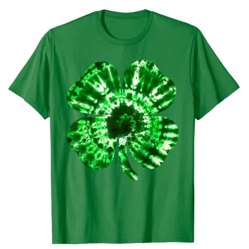 Irish Shamrock Tie Dye Happy St Patrick's Day Go Lucky Gifts T-Shirt Y2k Top Graphic Tee Women Aesthetic Clothes Awesome Costume
Irish Shamrock Tie Dye Happy St Patrick's Day Go Lucky Gifts T-Shirt Y2k Top Graphic Tee Women Aesthetic Clothes Awesome Costume