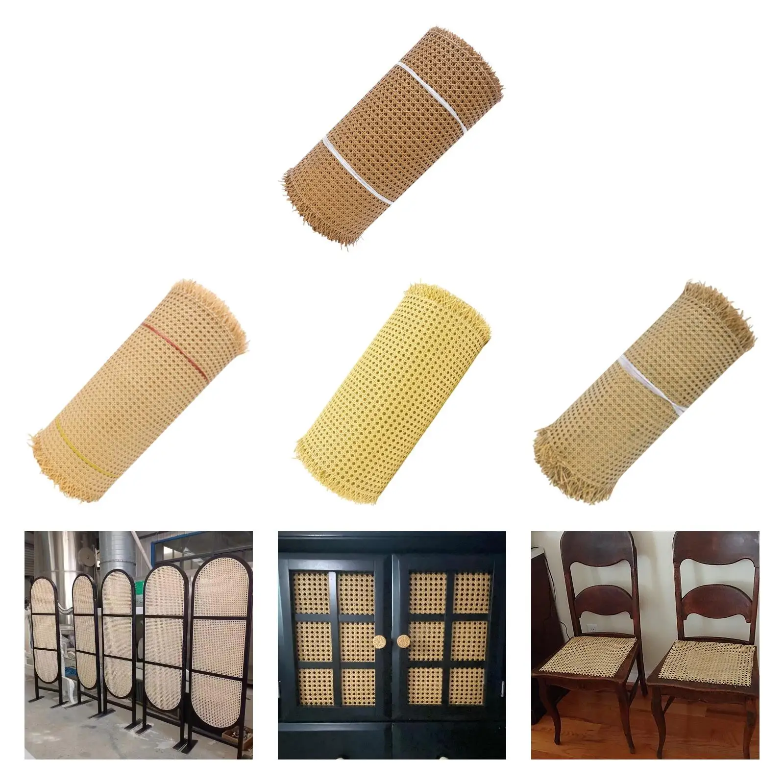 Rattan Cane Webbing Cane Roll Rattan Decor DIY Handwoven Synthetic Poly Rattan for Home Decor Furniture Beds Baskets Cabinets
Rattan Cane Webbing Cane Roll Rattan Decor DIY Handwoven Synthetic Poly Rattan for Home Decor Furniture Beds Baskets Cabinets