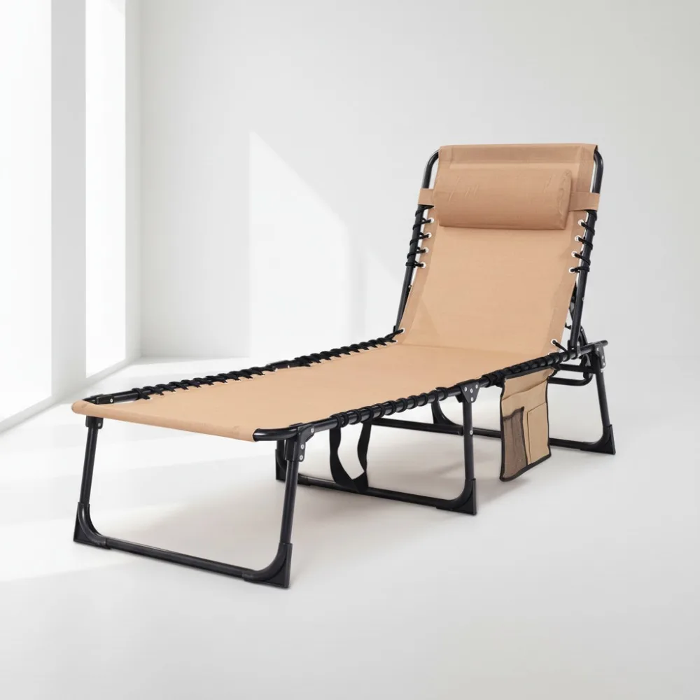 Складной шезлонг емкостью 400 фунтов, 5-позиционное регулируемое кресло с подушкой для патио, бассейна, кемпинга
Складной шезлонг емкостью 400 фунтов, 5-позиционное регулируемое кресло с подушкой для патио, бассейна, кемпинга