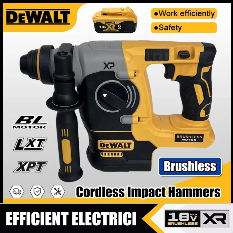 DEWALT New 18V/20V MAX SDS PLUS L Brushless Cordless Impact Hammers Tool Only Rotary Hammer Drill (random distribution)
DEWALT New 18V/20V MAX SDS PLUS L Brushless Cordless Impact Hammers Tool Only Rotary Hammer Drill (random distribution)