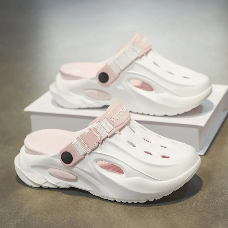 Women's 2026 New Summer Outdoor Wear Anti-Slip Deodorant Headed Clog Shoes Soft Bottom Sports Couple Beach Sandals
Women's 2026 New Summer Outdoor Wear Anti-Slip Deodorant Headed Clog Shoes Soft Bottom Sports Couple Beach Sandals