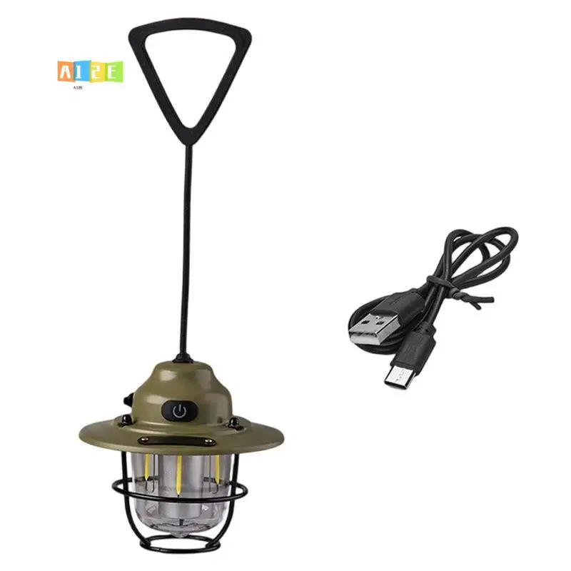 A12E-Mini LED Camping Lamp Emergency Light Lantern Waterproof Retro Atmosphere Chandelier Stepless Dimming For Fishing Hiking
A12E-Mini LED Camping Lamp Emergency Light Lantern Waterproof Retro Atmosphere Chandelier Stepless Dimming For Fishing Hiking