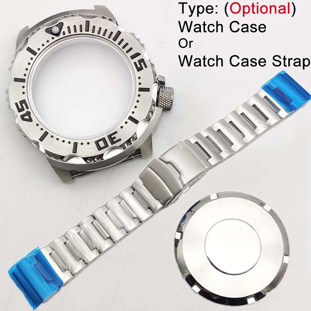 42mm Watch Case Fit for NH35 NH36 NH38 NH70 4R Movement Stainless Steel Shell Sapphire Glass Replacement Case with/no Strap
42mm Watch Case Fit for NH35 NH36 NH38 NH70 4R Movement Stainless Steel Shell Sapphire Glass Replacement Case with/no Strap