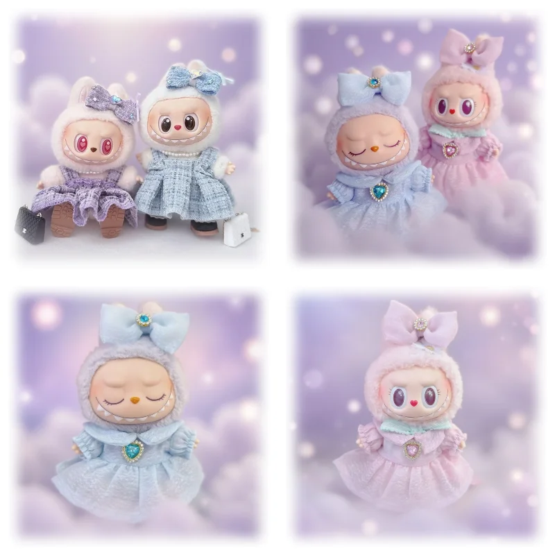 For 15/17cm Labubu Doll Elegant Pink Diamond Dress Set With Heart Design Tulle Skirt Labubu Outfit Doll Accessory
For 15/17cm Labubu Doll Elegant Pink Diamond Dress Set With Heart Design Tulle Skirt Labubu Outfit Doll Accessory