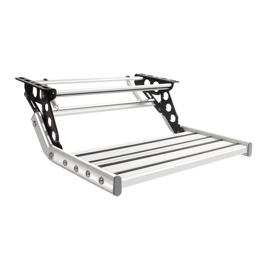 Manual Folding Ladder At The Entrance Of The RV Step By Step Aluminum Alloy RV PedalTelescopic And Anti Slip Accessories
Manual Folding Ladder At The Entrance Of The RV Step By Step Aluminum Alloy RV PedalTelescopic And Anti Slip Accessories