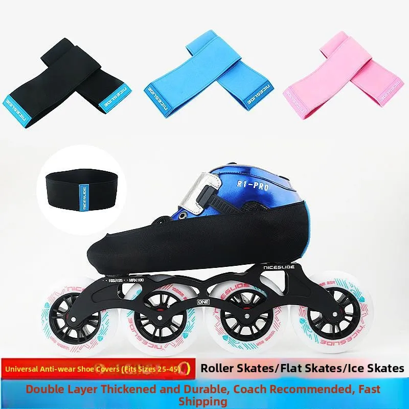 Thickened Speed Skating Shoe Cover Protection Roller Skate Anti-wear In-line Skating Ice Blade Shoe Cover Anti-scratch
Thickened Speed Skating Shoe Cover Protection Roller Skate Anti-wear In-line Skating Ice Blade Shoe Cover Anti-scratch