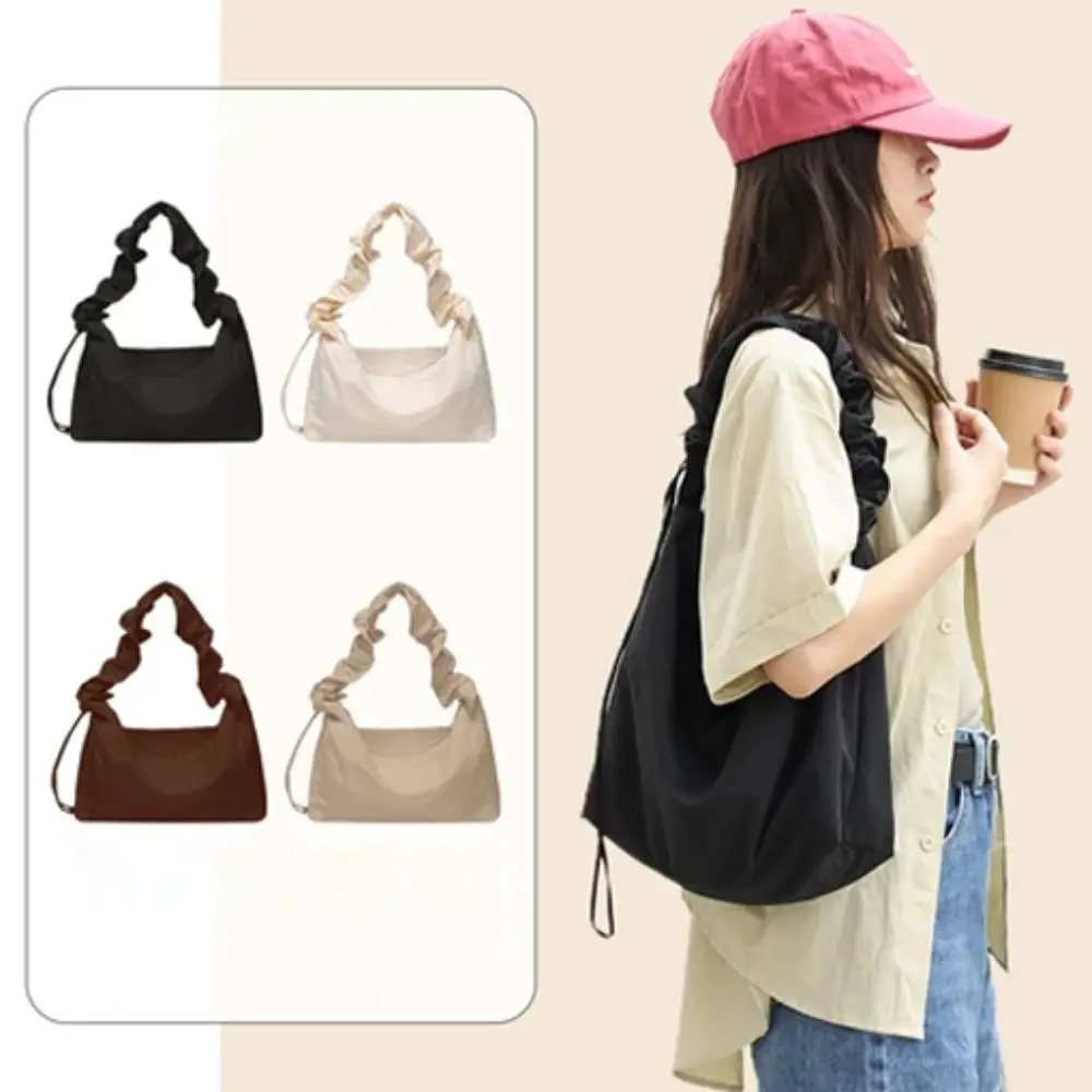 Мягкая нейлоновая сумка на шнурке, плиссированная сумка 2 в 1, дизайнерская сумка через плечо, большая женская сумка через плечо в форме клецок в стиле ретро
Мягкая нейлоновая сумка на шнурке, плиссированная сумка 2 в 1, дизайнерская сумка через плечо, большая женская сумка через плечо в форме клецок в стиле ретро