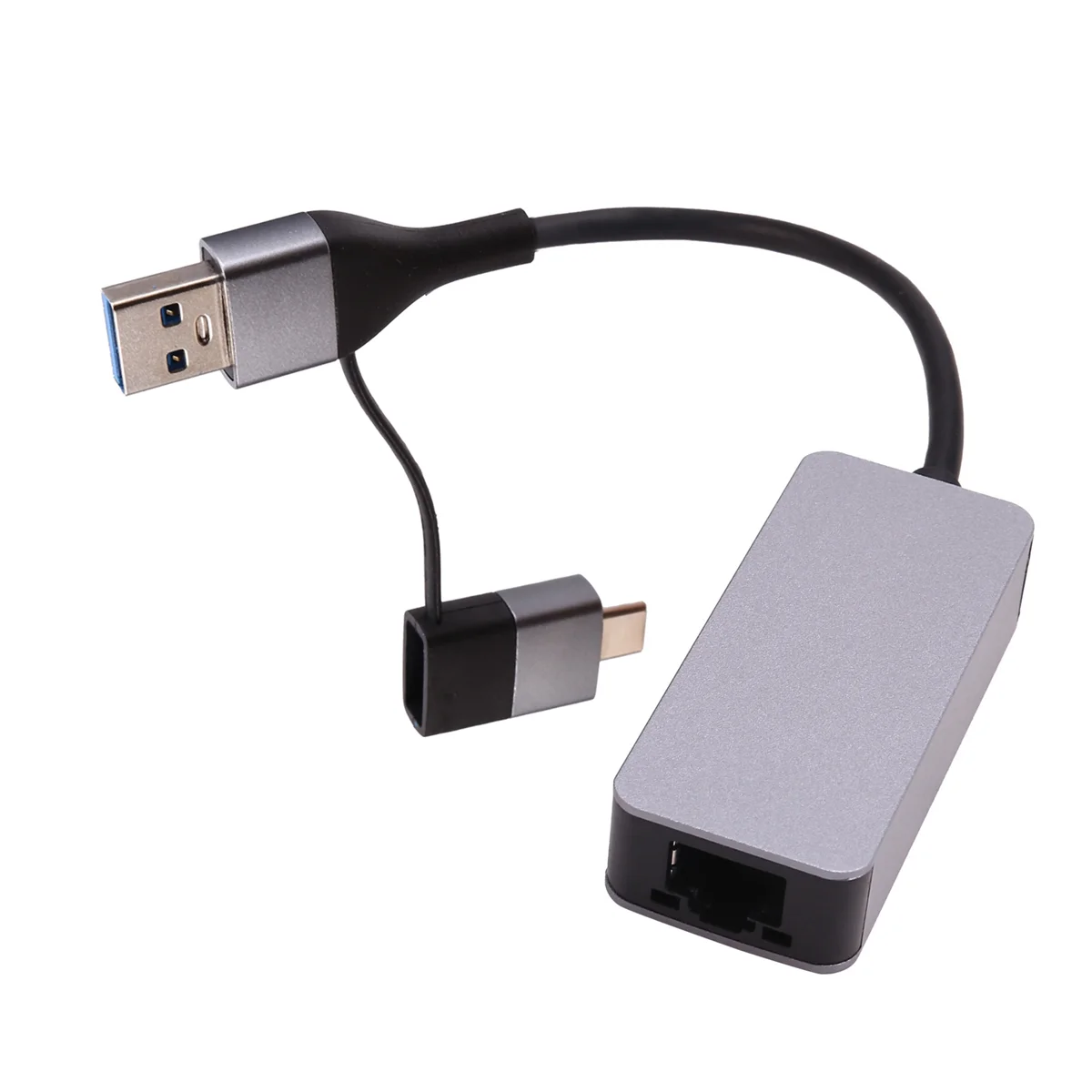AC37-2.5G Ethernet Adapter Type-C USB 3.0 to RJ45 LAN 2500Mbps Network Card 2.5 Gigabit Converter for NAS Laptop PC
AC37-2.5G Ethernet Adapter Type-C USB 3.0 to RJ45 LAN 2500Mbps Network Card 2.5 Gigabit Converter for NAS Laptop PC