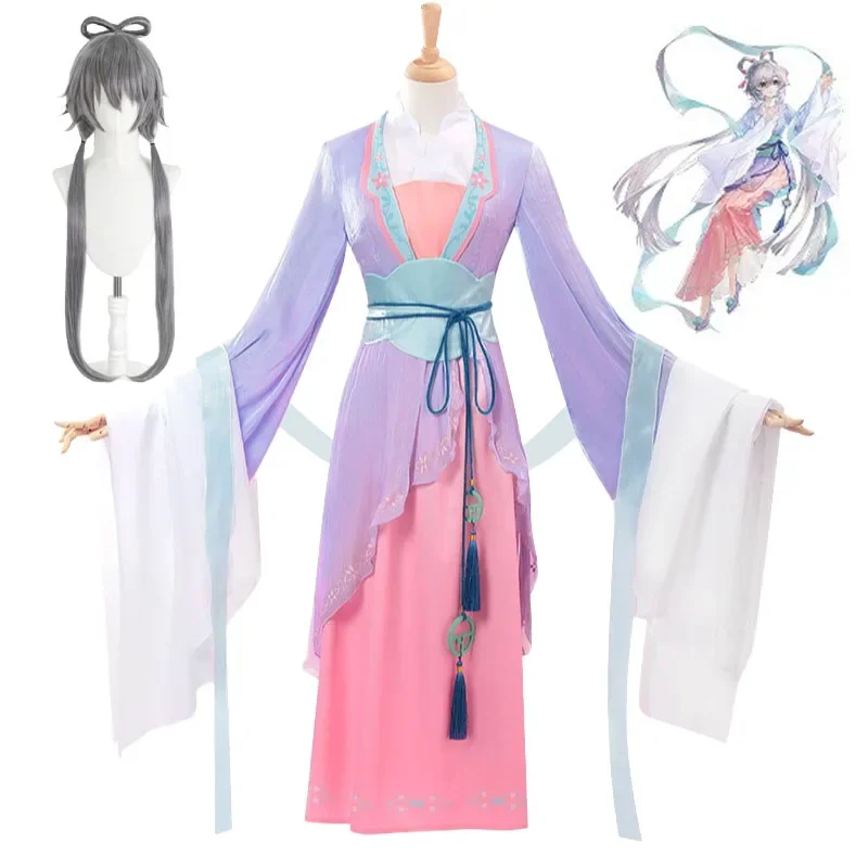 Луо Тяньи Косплей Костюм Парик Китайский Hanfu Виртуальный Идол Костюм Сценическое Представление Хэллоуин Вечеринка Ролевая Игра Униформа
Луо Тяньи Косплей Костюм Парик Китайский Hanfu Виртуальный Идол Костюм Сценическое Представление Хэллоуин Вечеринка Ролевая Игра Униформа