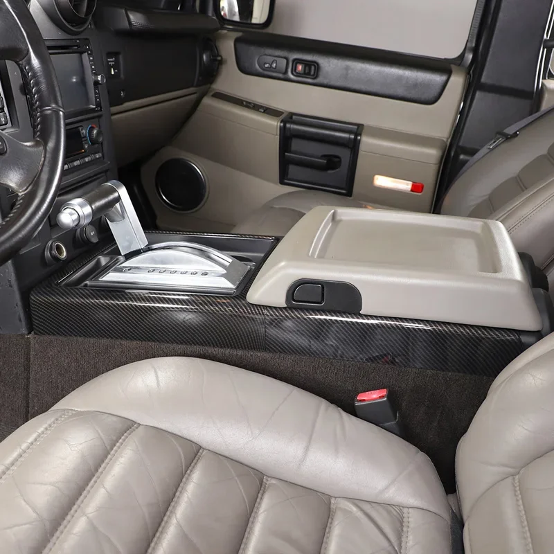For 03-07 Hummer H2 central control gear, outer frame decoration, interior styling decoration accessories using high-quality ABS
For 03-07 Hummer H2 central control gear, outer frame decoration, interior styling decoration accessories using high-quality ABS