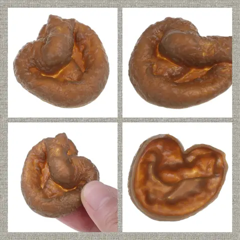 1Pc Realistic Plastic Novelty Joke Toy Fake Human Poop Pooper Trick Funny Toys