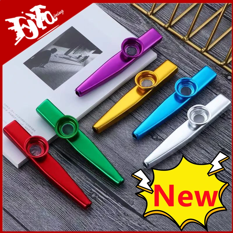 New Metal Kazoo Lightweight Portable For Beginner Flute Instrument Music Lovers Woodwind Instrument Good Companion for Guitar
New Metal Kazoo Lightweight Portable For Beginner Flute Instrument Music Lovers Woodwind Instrument Good Companion for Guitar