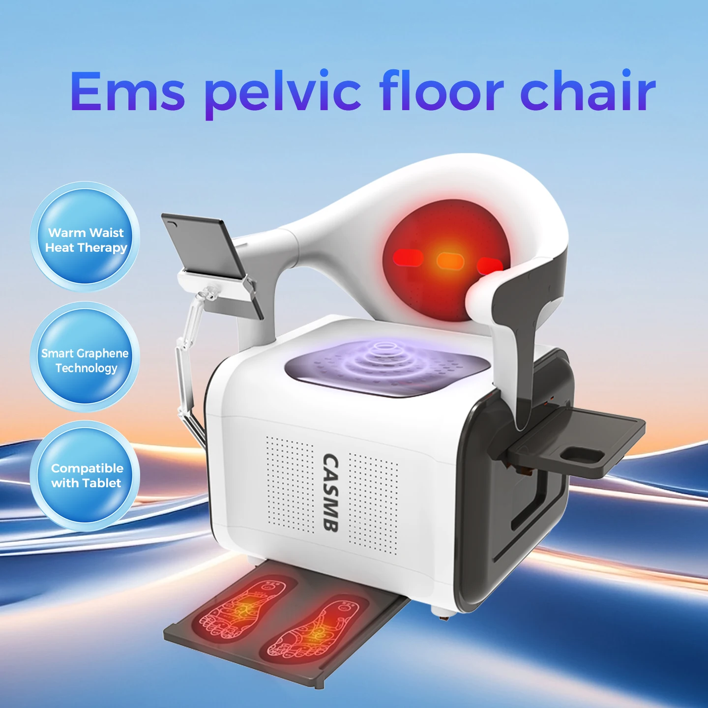 Электромагнитный тренажер для мышц тазового дна EMS Chair Kegel: стул для упражнений, укрепления мышц тазового дна и подтяжки ягодиц
Электромагнитный тренажер для мышц тазового дна EMS Chair Kegel: стул для упражнений, укрепления мышц тазового дна и подтяжки ягодиц