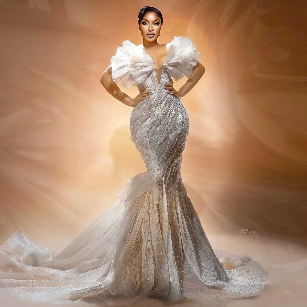 Aso Ebi Luxury Beading Evening Dresses African Wedding Reception Dress with Hand Pearls Unique Birthday Shoot Dress Custom Made
Aso Ebi Luxury Beading Evening Dresses African Wedding Reception Dress with Hand Pearls Unique Birthday Shoot Dress Custom Made