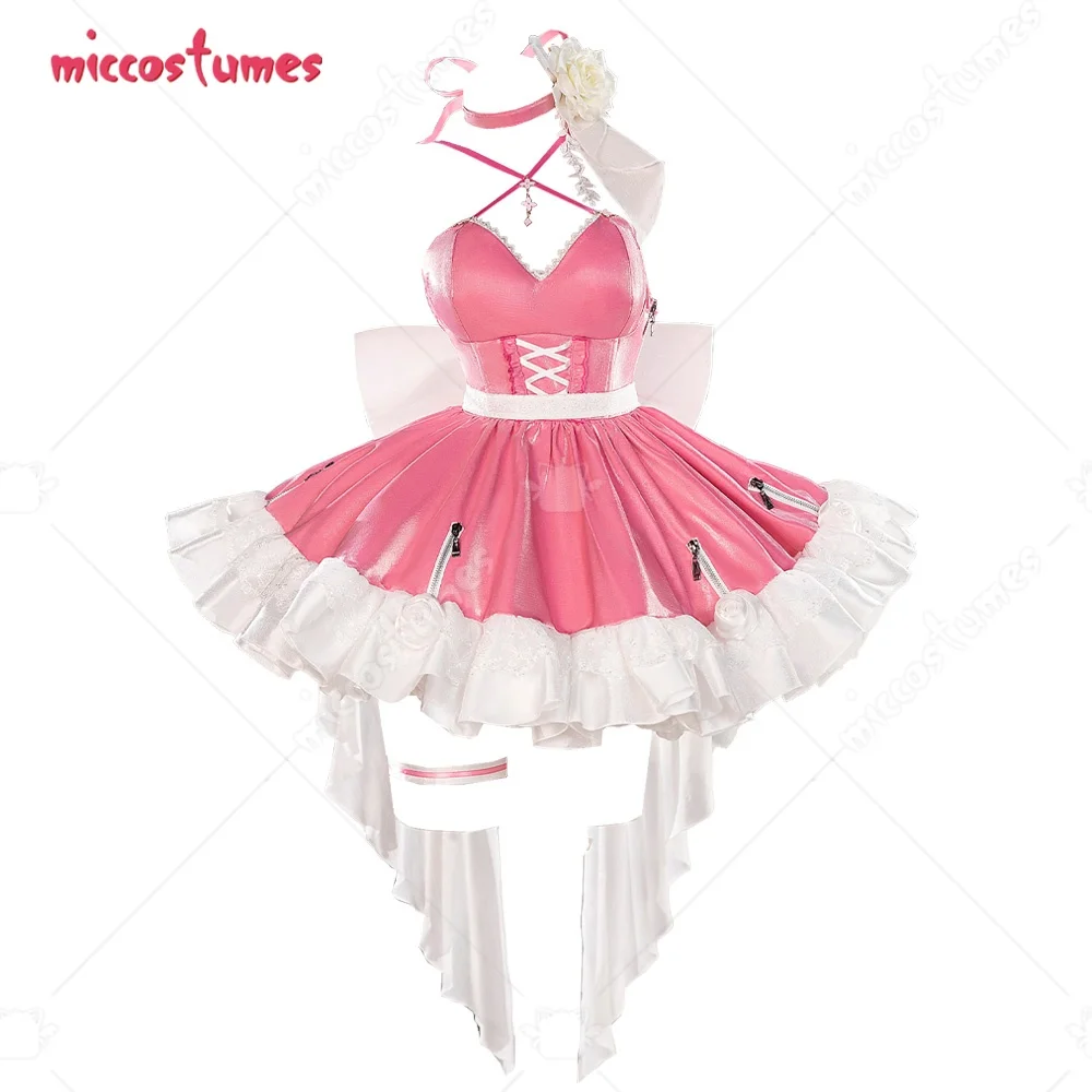 Miccostumes Women's Nikke Dorothy Nostalgia Dawn Party Skin Cosplay Costume Bodysuit with Socks and Belt Halloween Cosplay
Miccostumes Women's Nikke Dorothy Nostalgia Dawn Party Skin Cosplay Costume Bodysuit with Socks and Belt Halloween Cosplay