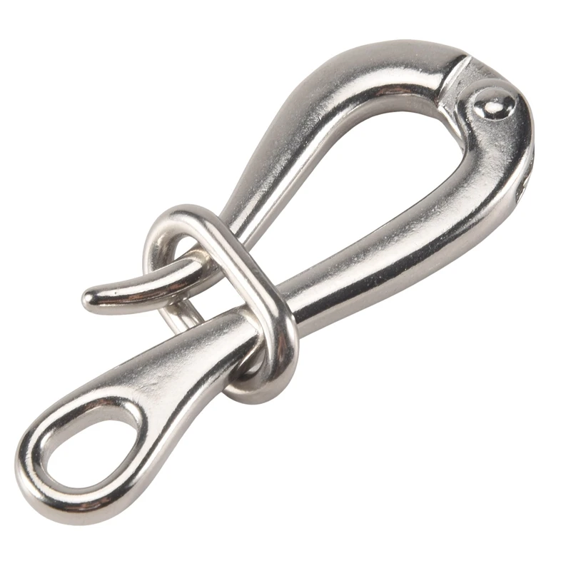 ABKG Pro 100mm Pelican Hook & Eye with Quick Release Link Stainless Steel 316 Marine Boat Hardware
ABKG Pro 100mm Pelican Hook & Eye with Quick Release Link Stainless Steel 316 Marine Boat Hardware