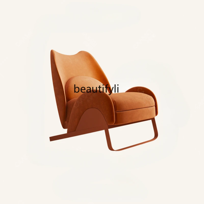 Nordic Designer Single-Seat Sofa Chair Fabric Creative Comfort Living Room Leisure Adjustable Functional Recliner
Nordic Designer Single-Seat Sofa Chair Fabric Creative Comfort Living Room Leisure Adjustable Functional Recliner
