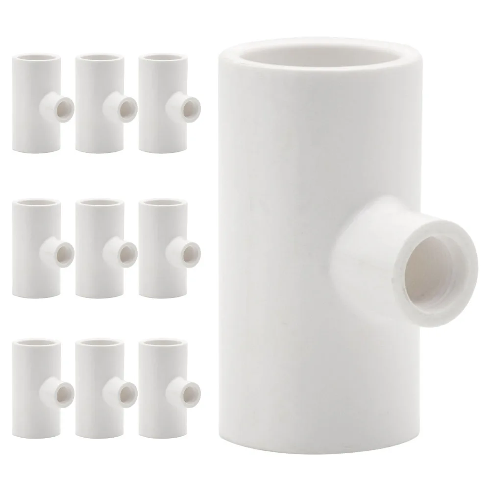 10pcs Chicken Waterer Pvc Tee Fittings Drinking Fountain Durable Material Cleaner Environment Versatile Use System
10pcs Chicken Waterer Pvc Tee Fittings Drinking Fountain Durable Material Cleaner Environment Versatile Use System