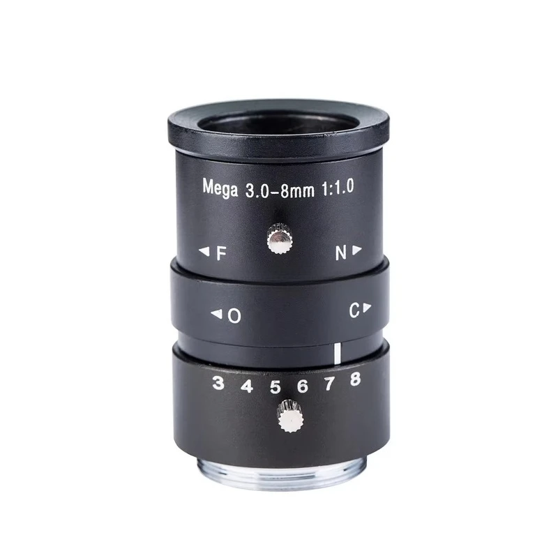 1/2 inch manual iris 3-8mm CS mount zoom lens
1/2 inch manual iris 3-8mm CS mount zoom lens