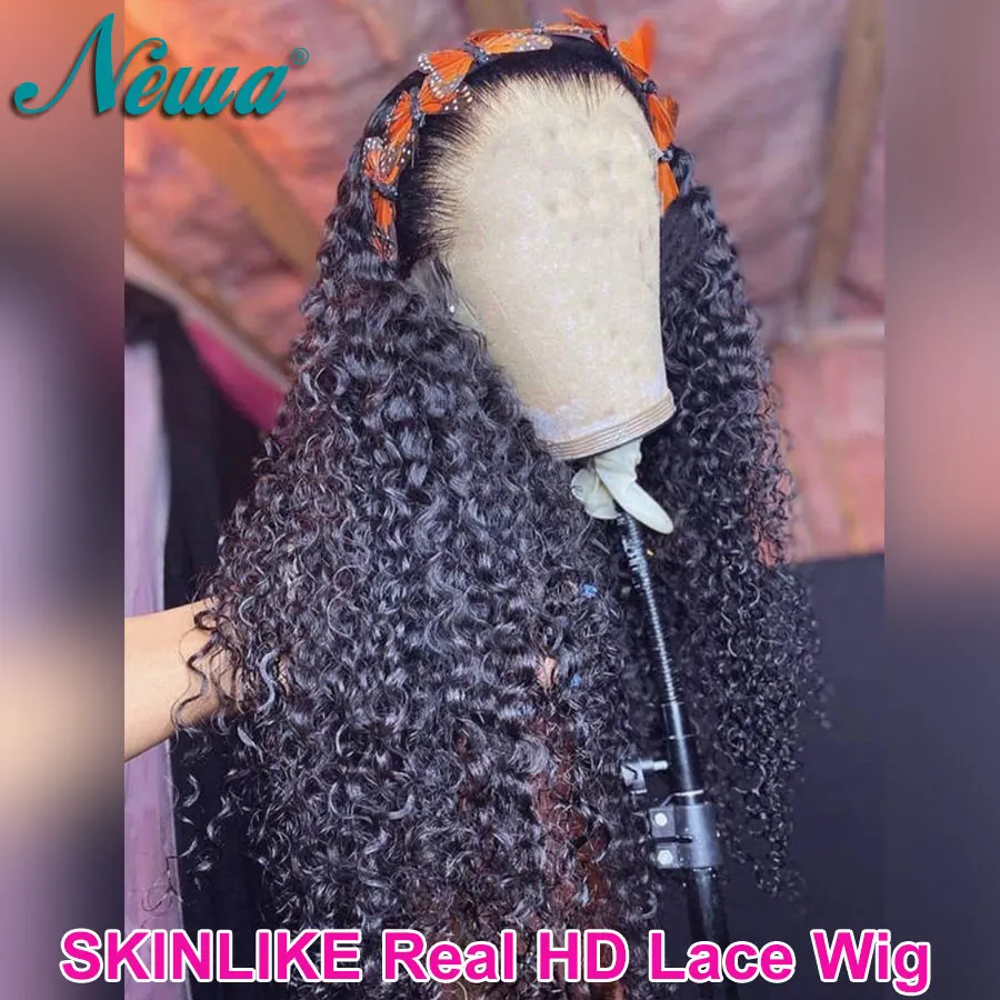 Newa Hair Undetectable HD Lace Virgin Human Hair Deep Curly 13X6 HD Lace Frontal Wig Pre Plucked Human Hair 5x5 Glueless HD Wig
Newa Hair Undetectable HD Lace Virgin Human Hair Deep Curly 13X6 HD Lace Frontal Wig Pre Plucked Human Hair 5x5 Glueless HD Wig