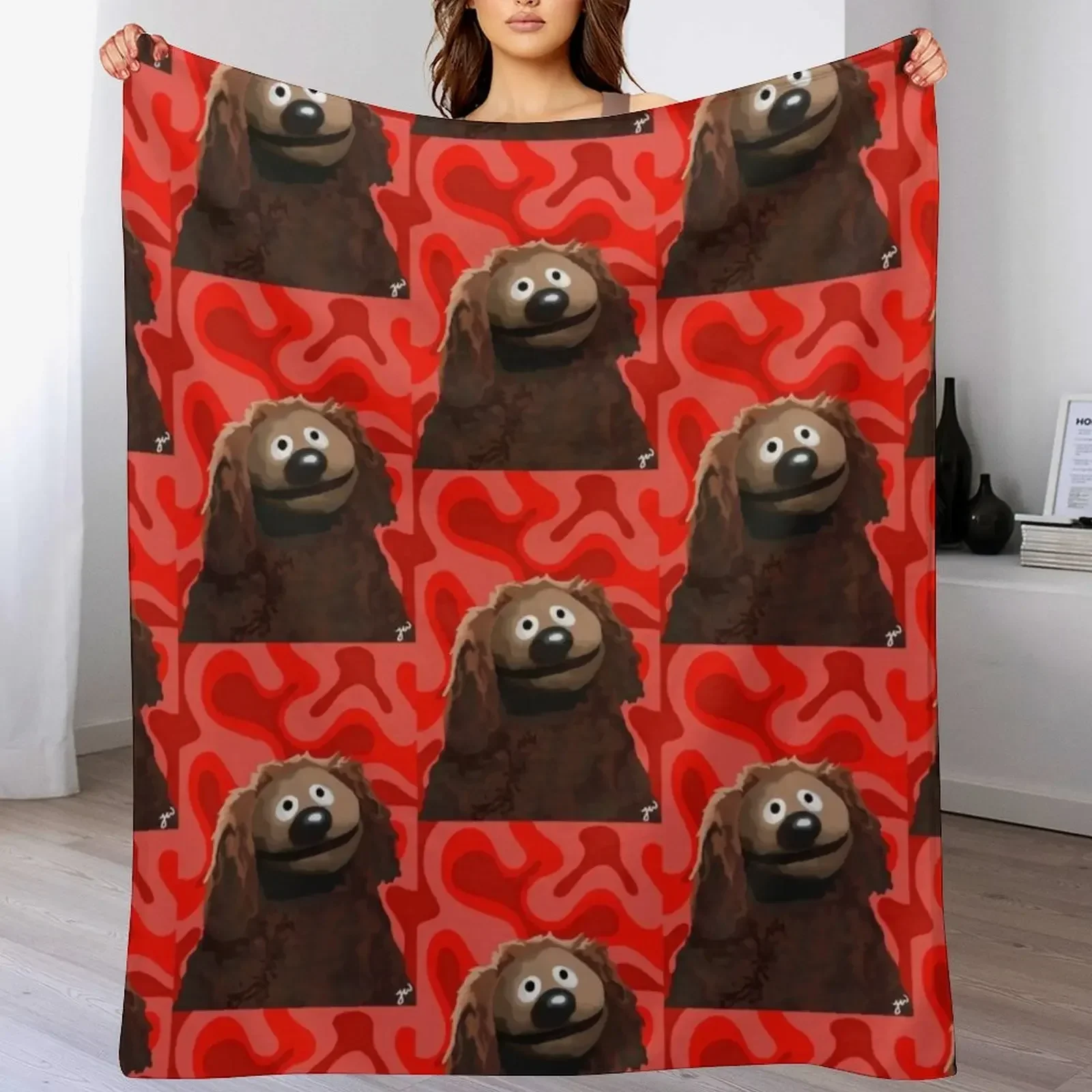 Rowlf The Dog painting portrait (version 1/3 - Red background) Throw Blanket Warm Blankets For Bed Quilt Blankets
Rowlf The Dog painting portrait (version 1/3 - Red background) Throw Blanket Warm Blankets For Bed Quilt Blankets