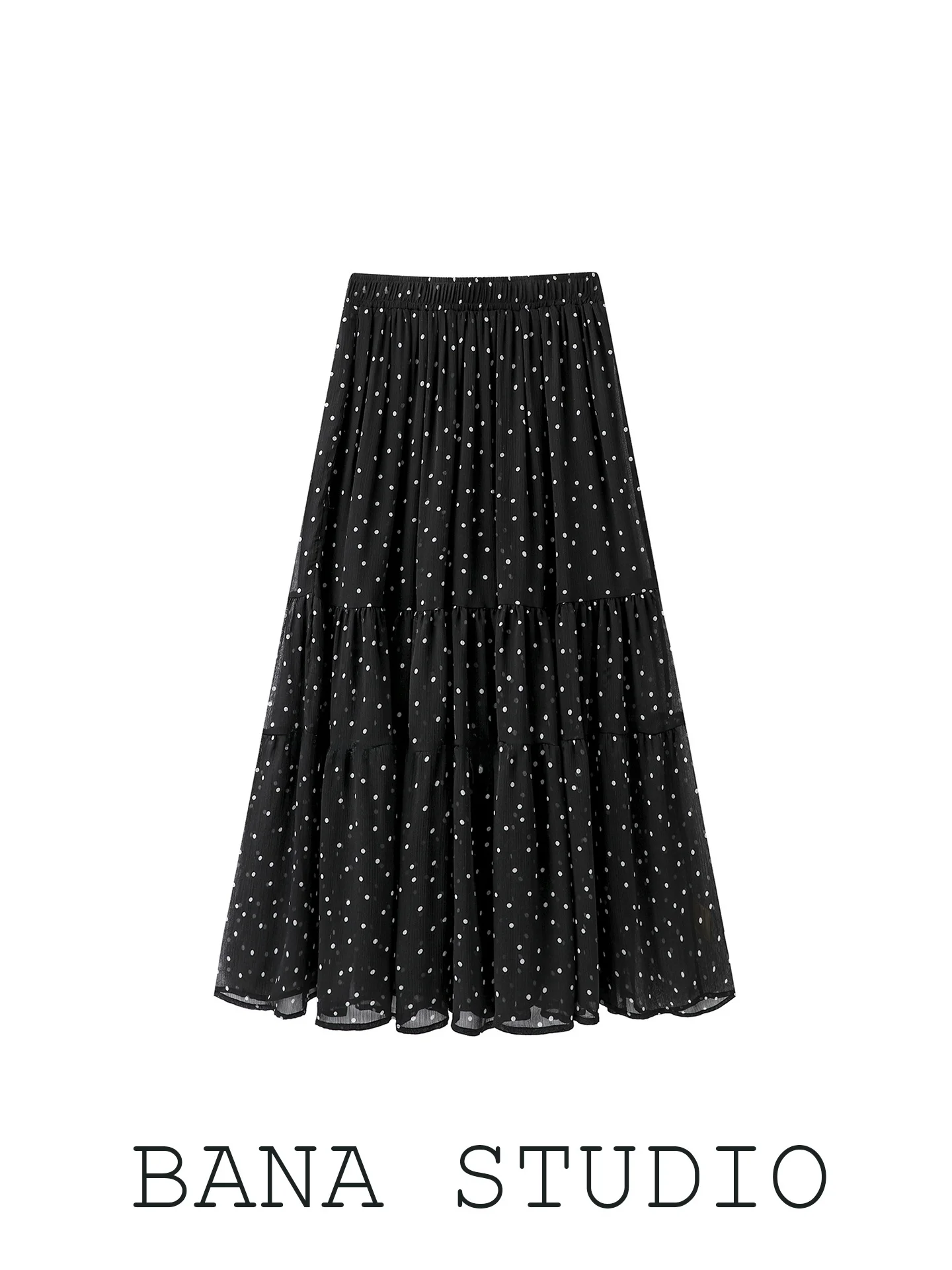 BANA Summer 2026 New Style Women's Long A-Line Polka Dot Chiffon Skirt Elastic Waist City Commute Casual Wear Standard Fit
BANA Summer 2026 New Style Women's Long A-Line Polka Dot Chiffon Skirt Elastic Waist City Commute Casual Wear Standard Fit
