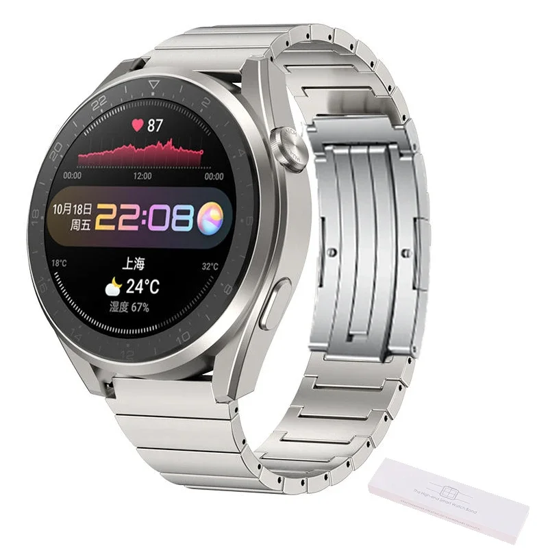 Titanium Metal 22mm Strap for Huawei Watch 3 / GT 2 Pro / GT 2 46mm / GT Elegant Active 2e Watchband Wrist Strap Bracelet
Titanium Metal 22mm Strap for Huawei Watch 3 / GT 2 Pro / GT 2 46mm / GT Elegant Active 2e Watchband Wrist Strap Bracelet