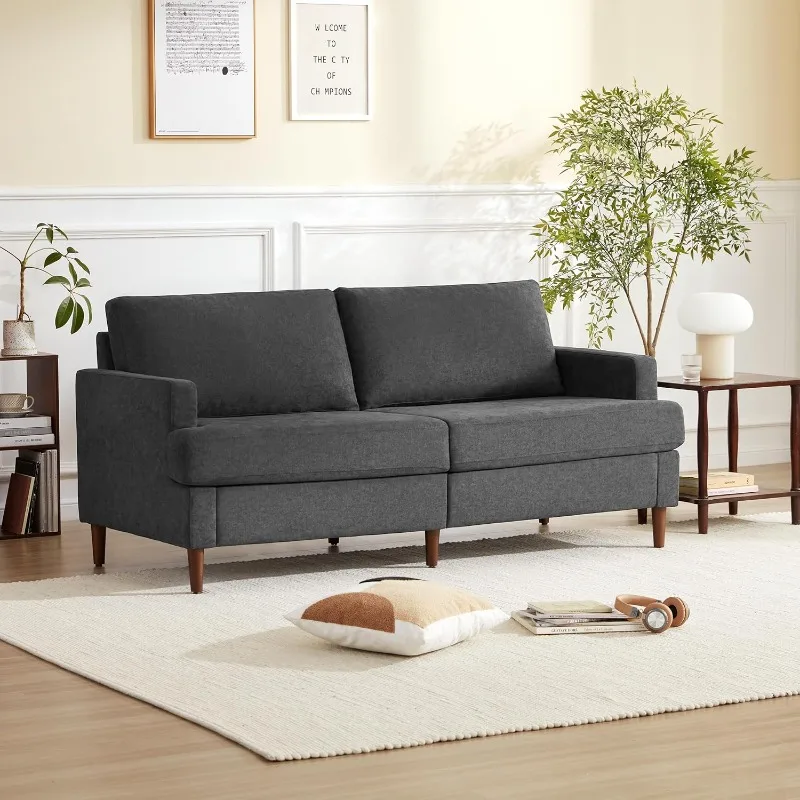 69”W Loveseat Sofa, Mid Century Modern Couches for Living Room, Small Couch Linen Fabric for Bedroom, 2 Seat Love Seat Sofa
69”W Loveseat Sofa, Mid Century Modern Couches for Living Room, Small Couch Linen Fabric for Bedroom, 2 Seat Love Seat Sofa