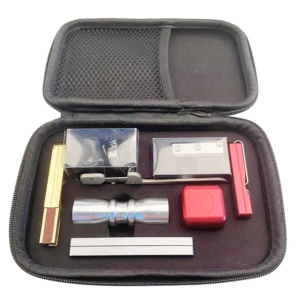 Multifunctional Design Billiard Cue Tip Repair Tool Set Billiard Cue Tip Repair Tool Set Light Weight Package Content
Multifunctional Design Billiard Cue Tip Repair Tool Set Billiard Cue Tip Repair Tool Set Light Weight Package Content