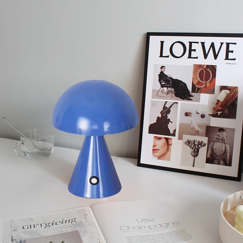 Rechargeable Mushroom LED Table Light Dimming Night Lighting For Home Bar Bedroom Bedside Wedding Decor Party LED Desk Lamps
Rechargeable Mushroom LED Table Light Dimming Night Lighting For Home Bar Bedroom Bedside Wedding Decor Party LED Desk Lamps