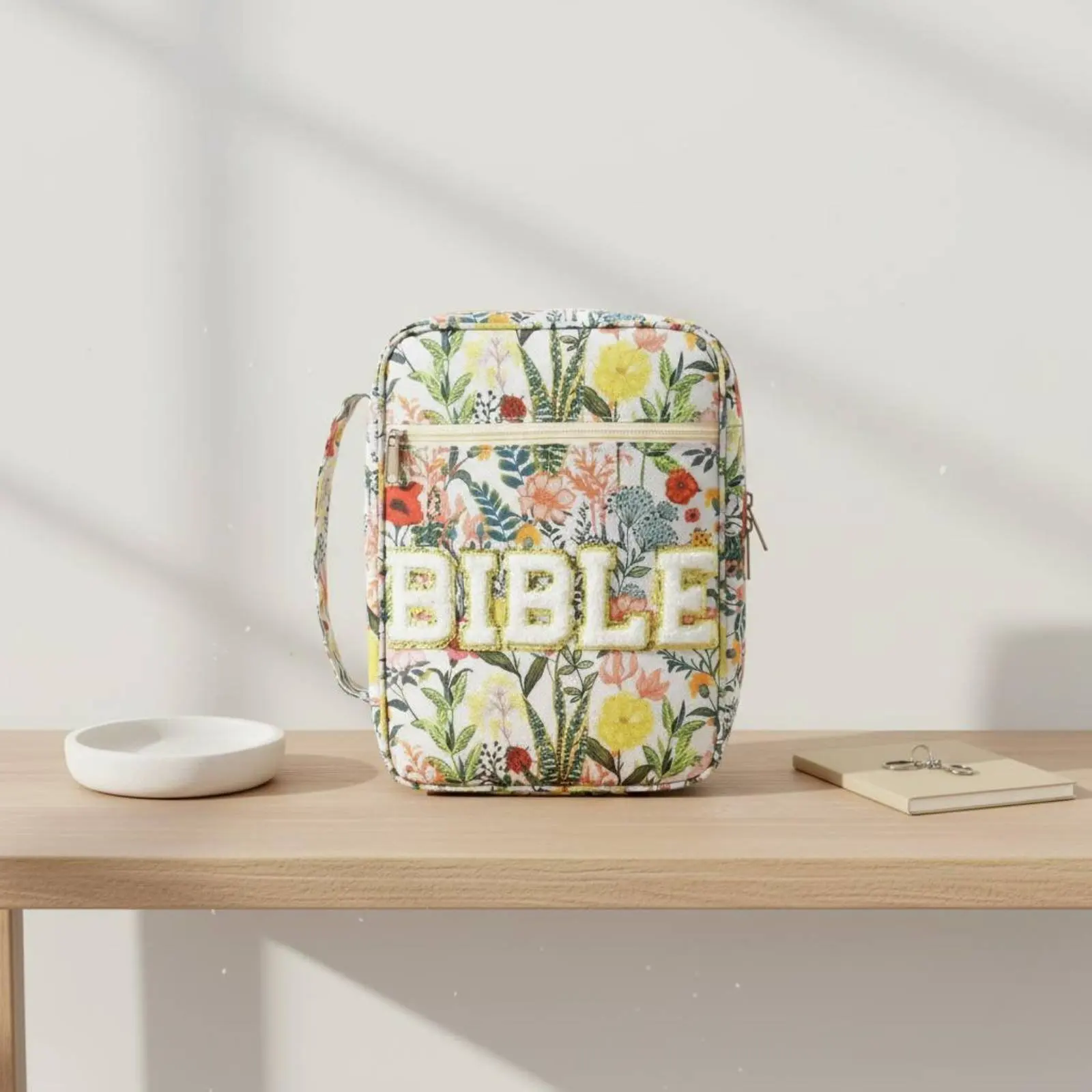 Book Organizer with Handle Long-Lasting Fastener Zippered Book Protector Bible Carrying Case Multiple Pockets Bible Study
Book Organizer with Handle Long-Lasting Fastener Zippered Book Protector Bible Carrying Case Multiple Pockets Bible Study