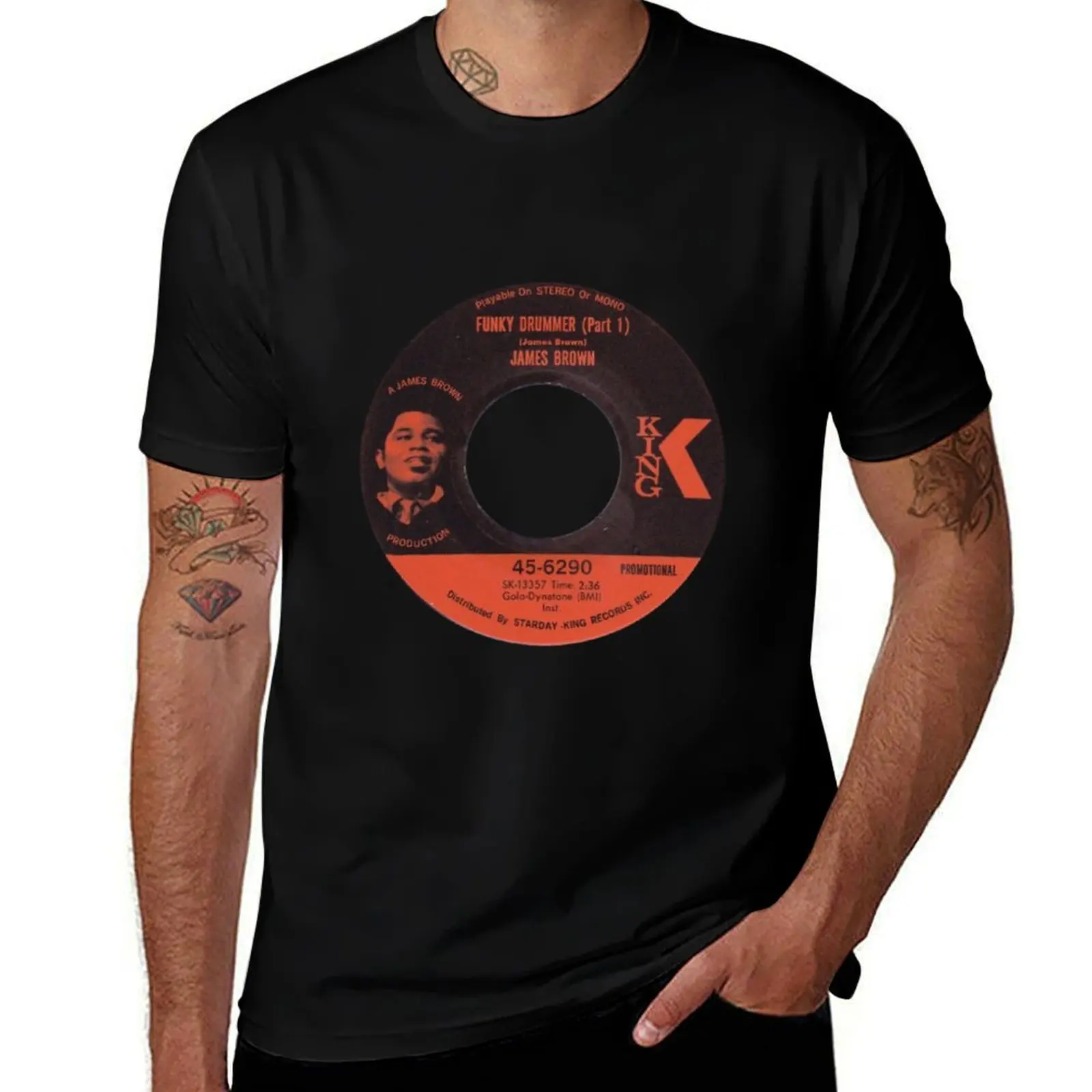 James Brown Funky Drummer label T-Shirt blue lock Blouse custom t shirt shirts men graphic
James Brown Funky Drummer label T-Shirt blue lock Blouse custom t shirt shirts men graphic