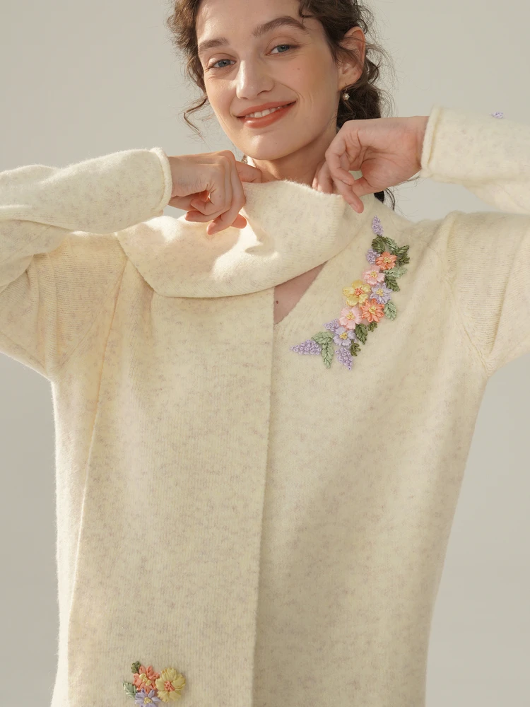 Комплект из шелковой ленты ручной работы с вышивкой Dr And Scarf, пастельный цветок, шерстяной вязаный свободный комплект Dr And Neutral Purple Beige Scarf Set
Комплект из шелковой ленты ручной работы с вышивкой Dr And Scarf, пастельный цветок, шерстяной вязаный свободный комплект Dr And Neutral Purple Beige Scarf Set