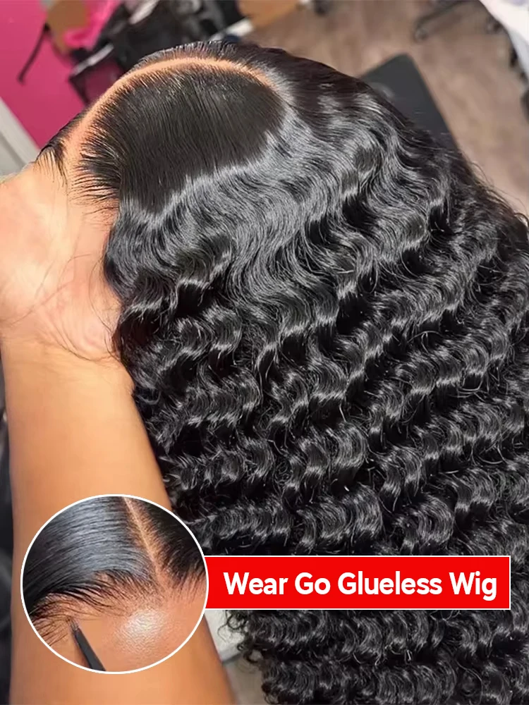 Water Wave Glueless Wig Human Hair Water Curly 13x6 HD Frontal Wig Deep Wave Lace Front Wig Wear Go 7x5 HD Lace Closure Wig 200%
Water Wave Glueless Wig Human Hair Water Curly 13x6 HD Frontal Wig Deep Wave Lace Front Wig Wear Go 7x5 HD Lace Closure Wig 200%