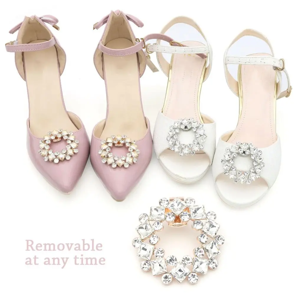 1pcs High Heel Women Bride Wedding Shoe Clip Shoe Decorations Charm Buckle Shiny Decorative Clips
1pcs High Heel Women Bride Wedding Shoe Clip Shoe Decorations Charm Buckle Shiny Decorative Clips