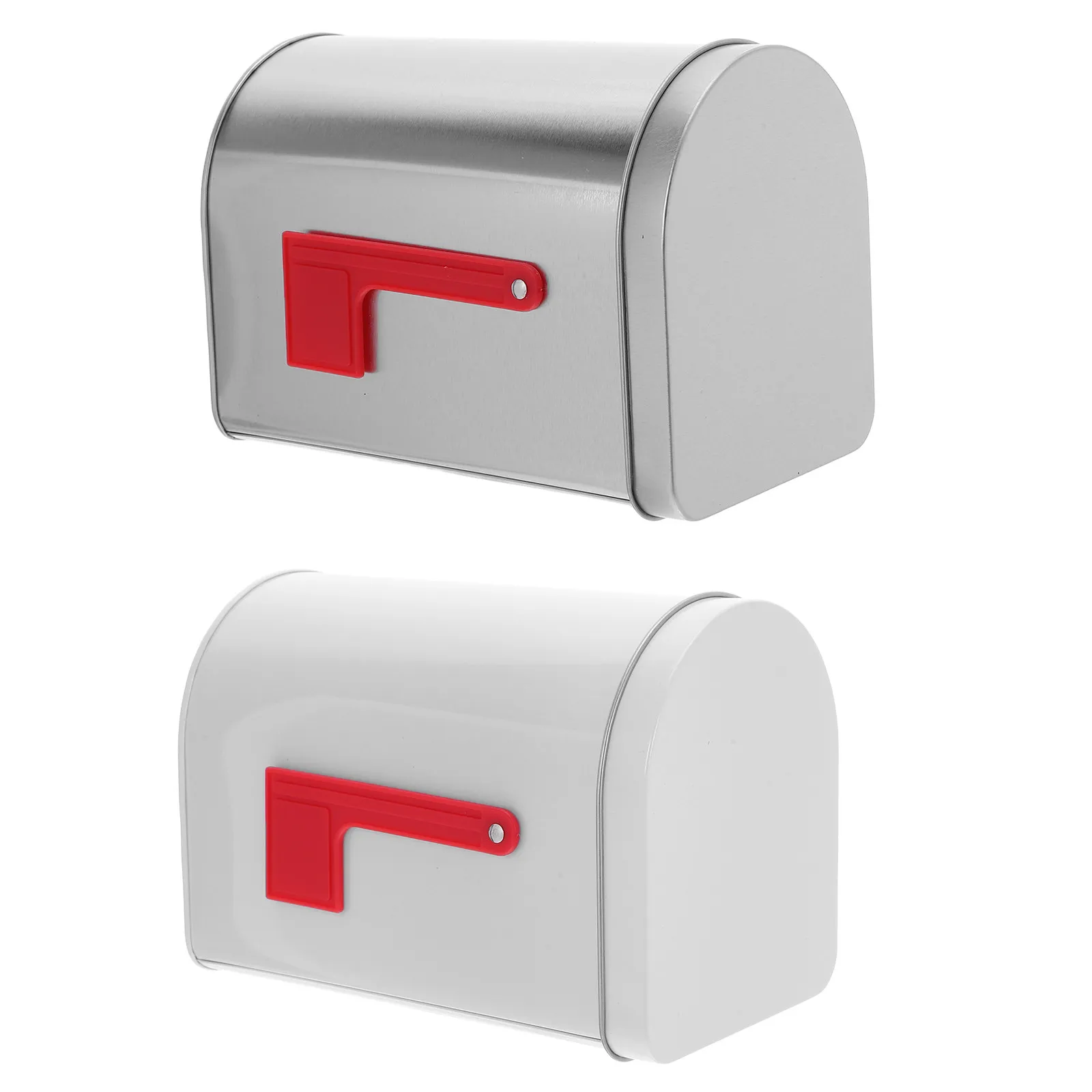 2Pcs Tinplate Mailbox Decorative Storage Boxes Novelty Small Metal Letter Box Cookie Container Home Decor Holiday Gift
2Pcs Tinplate Mailbox Decorative Storage Boxes Novelty Small Metal Letter Box Cookie Container Home Decor Holiday Gift