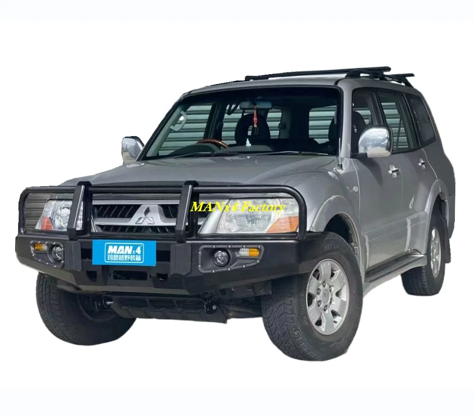 MANx4 Classical Bull Bar Steel Front Bumper for Pajero Montero V60 V70 V73 V77
MANx4 Classical Bull Bar Steel Front Bumper for Pajero Montero V60 V70 V73 V77