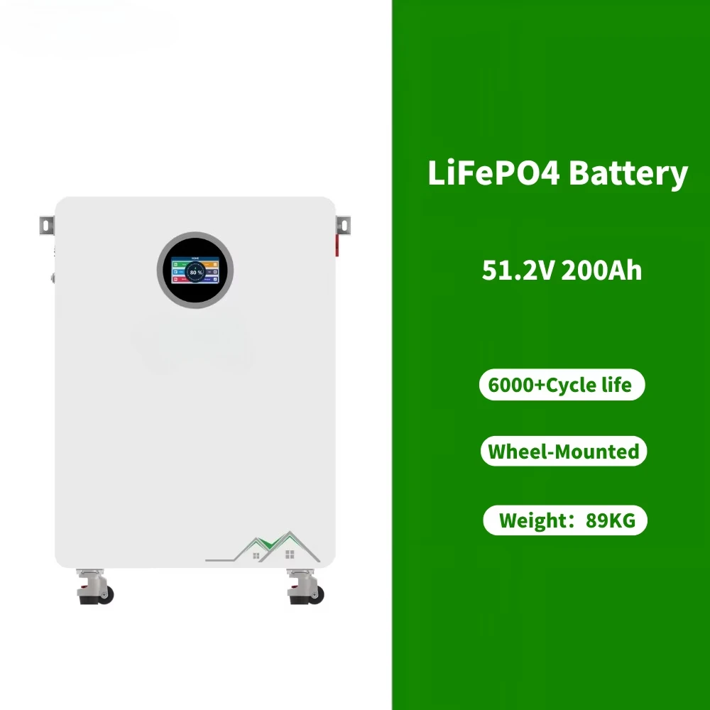 EB Plus 51.2V 200Ah LiFePO4 Battery Solar Energy Storage Powerwall Home Backup Power Supply System
EB Plus 51.2V 200Ah LiFePO4 Battery Solar Energy Storage Powerwall Home Backup Power Supply System