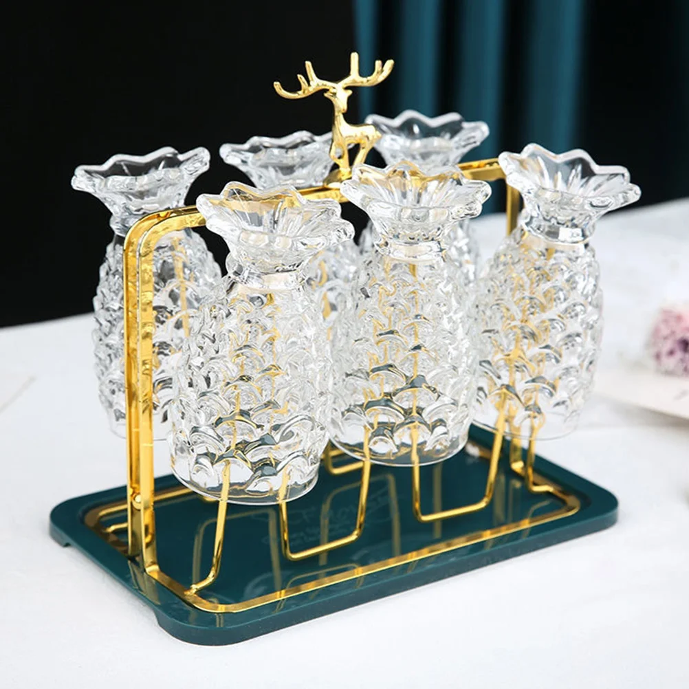 Elk Cup Holder Glass Cup Stand Mug Tree Iron Drying Rack with Drain Tray Sturdy Modern Kitchen Bathroom Organizer
Elk Cup Holder Glass Cup Stand Mug Tree Iron Drying Rack with Drain Tray Sturdy Modern Kitchen Bathroom Organizer
